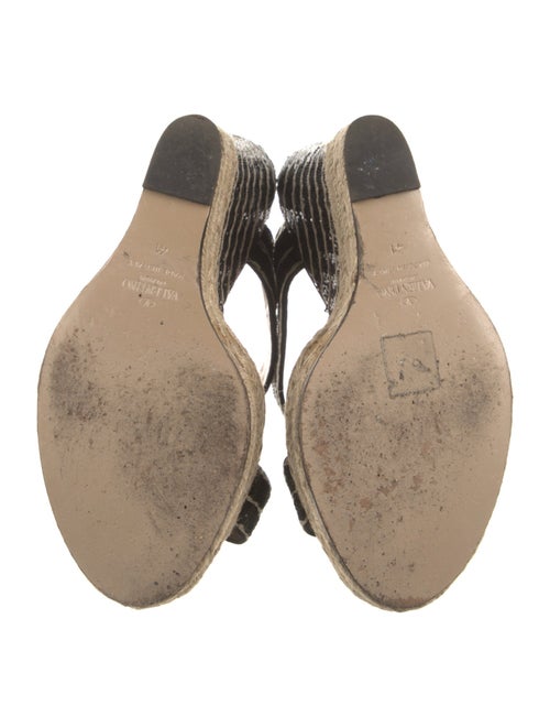 Valentino Sequins Sequin Embellishments Espadrilles