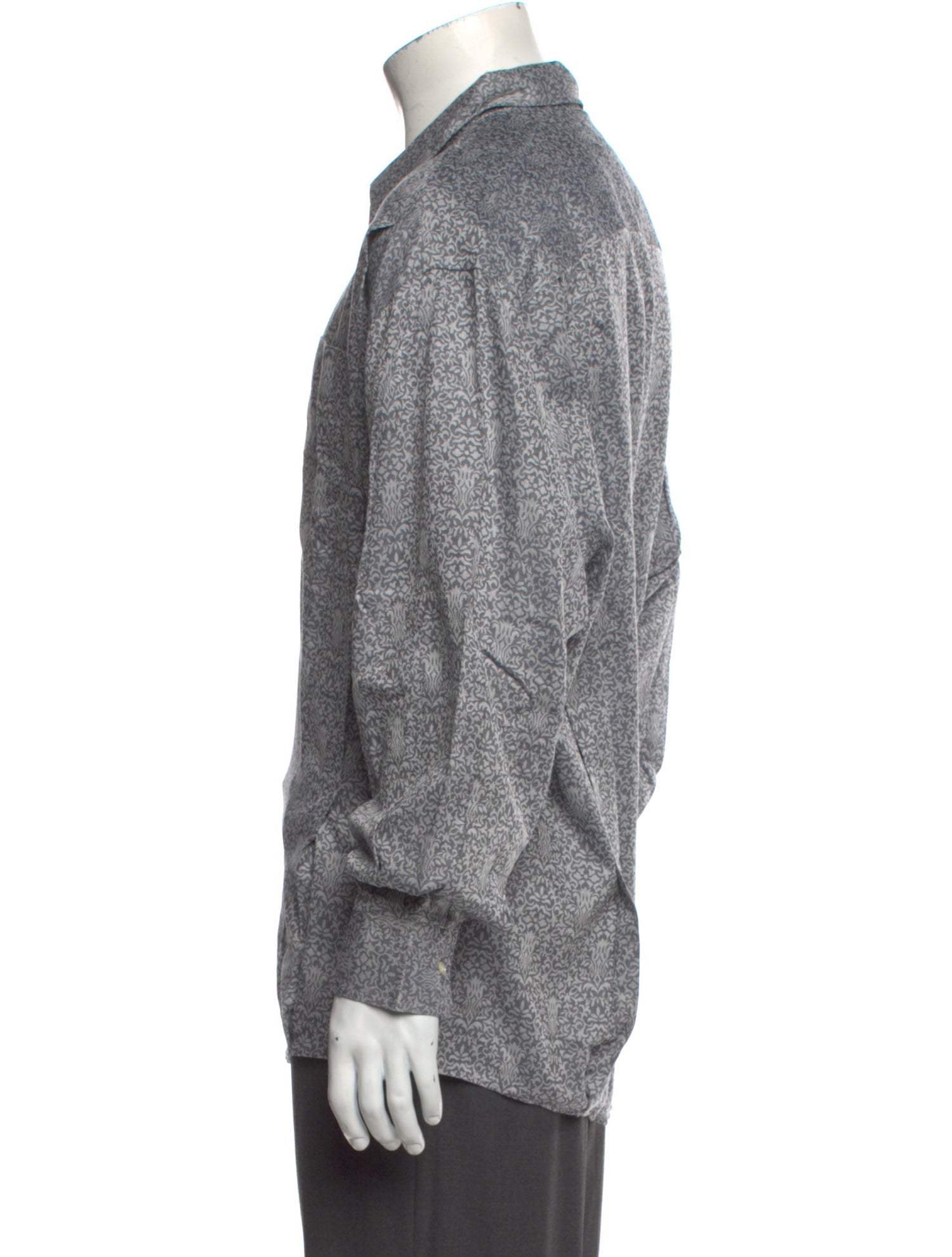 Valentino Rockstud Accents Printed Shirt