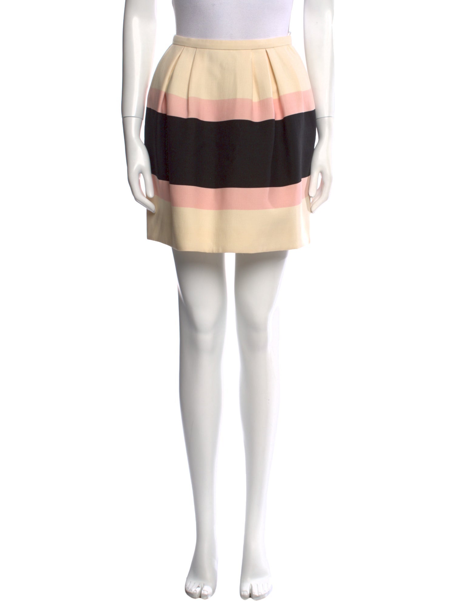 Valentino Virgin Wool Mini Skirt