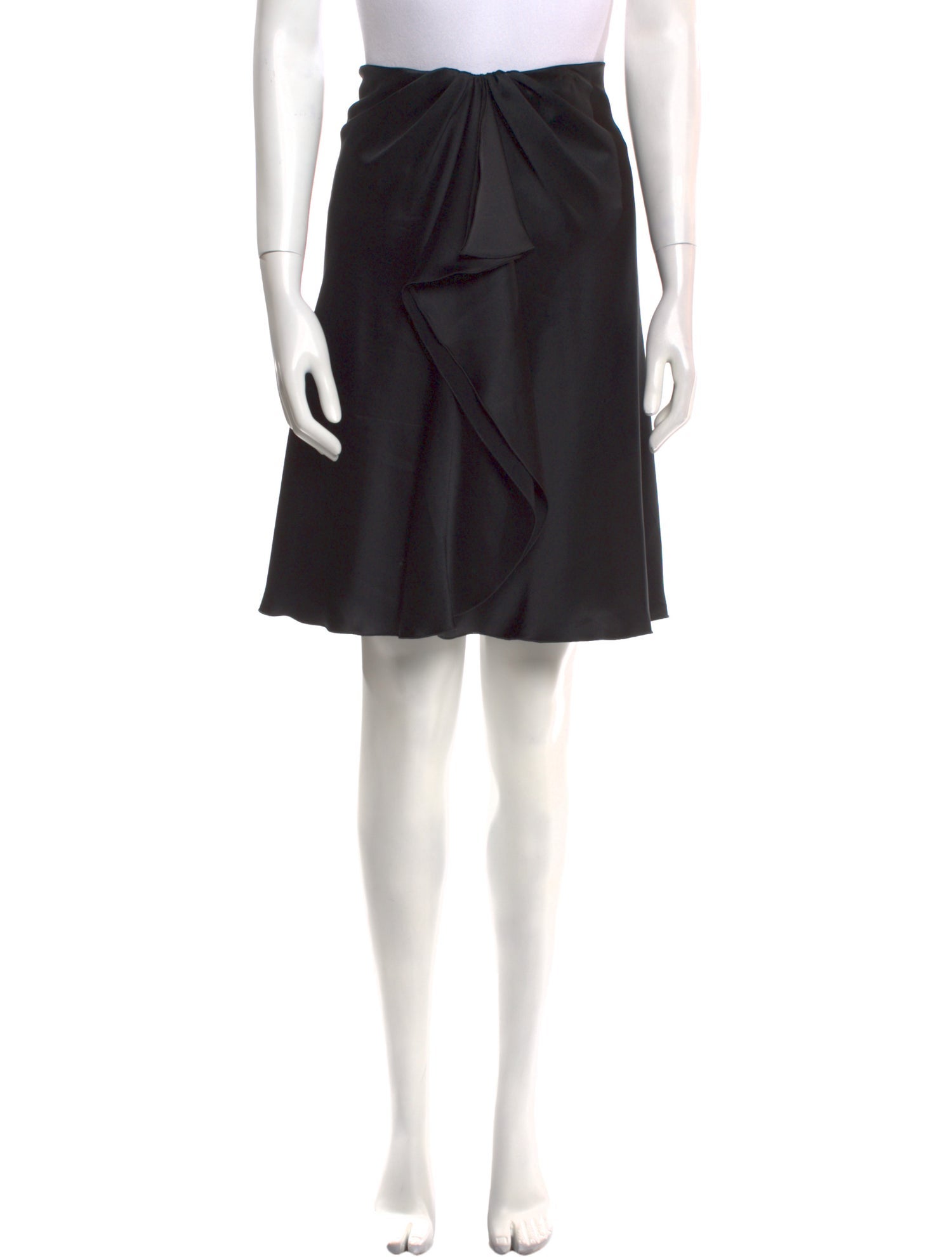 Valentino Silk Knee-Length Skirt