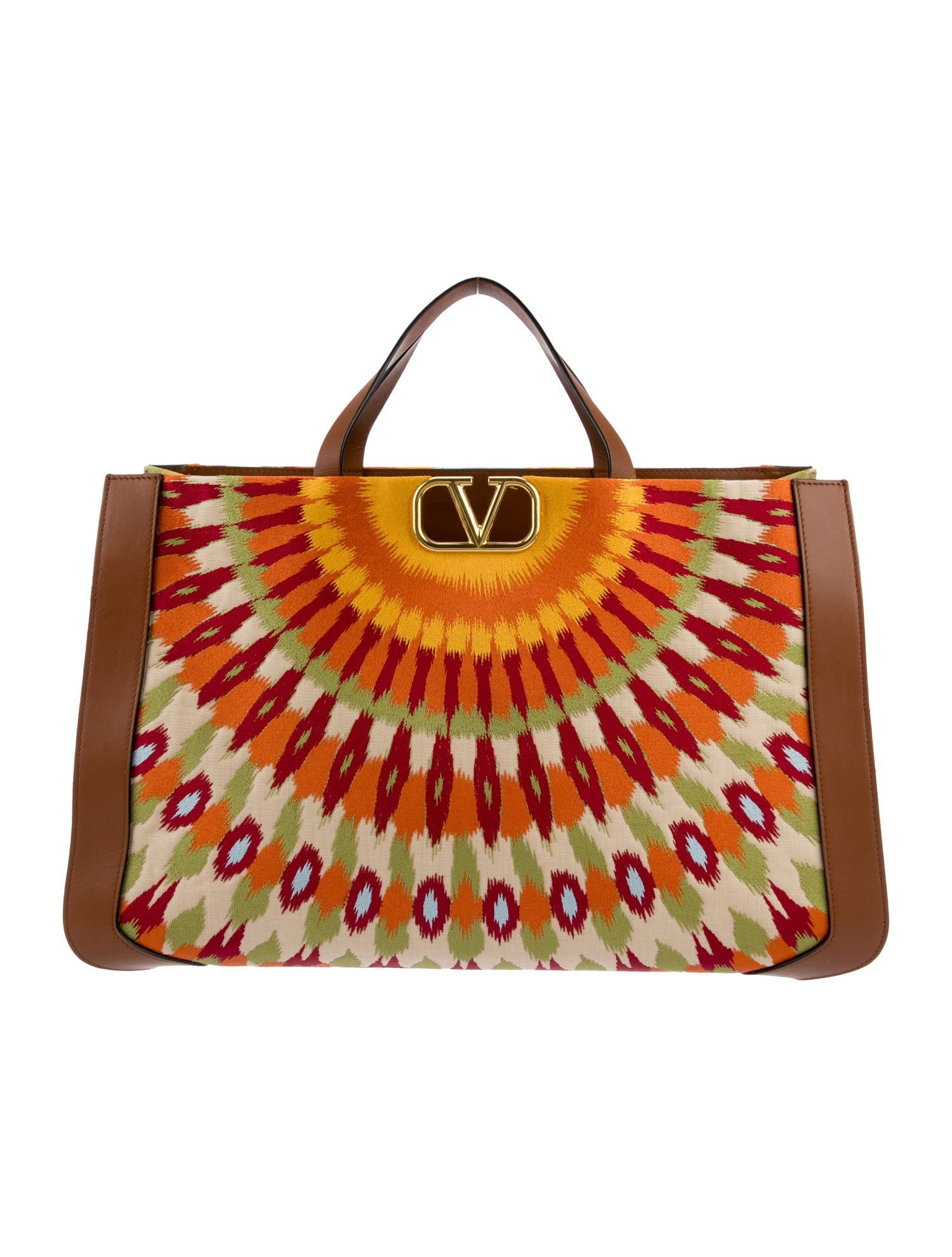 Valentino Canvas Weekender Bag