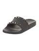 Valentino Rockstud Accents Rubber Slides