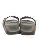 Valentino Rockstud Accents Rubber Slides