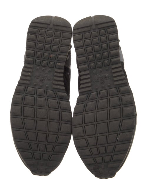 Valentino Rockstud Accents Mesh Sneakers