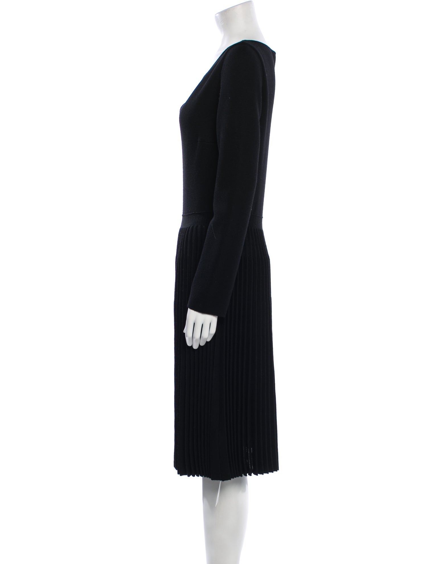Valentino Virgin Wool Knee-Length Dress