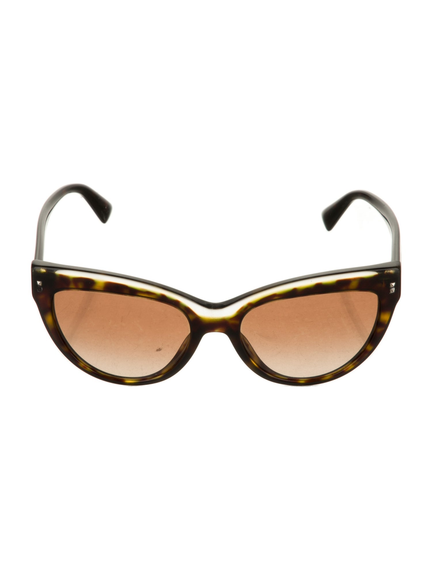 Valentino Rockstud Accents Cat-Eye Sunglasses