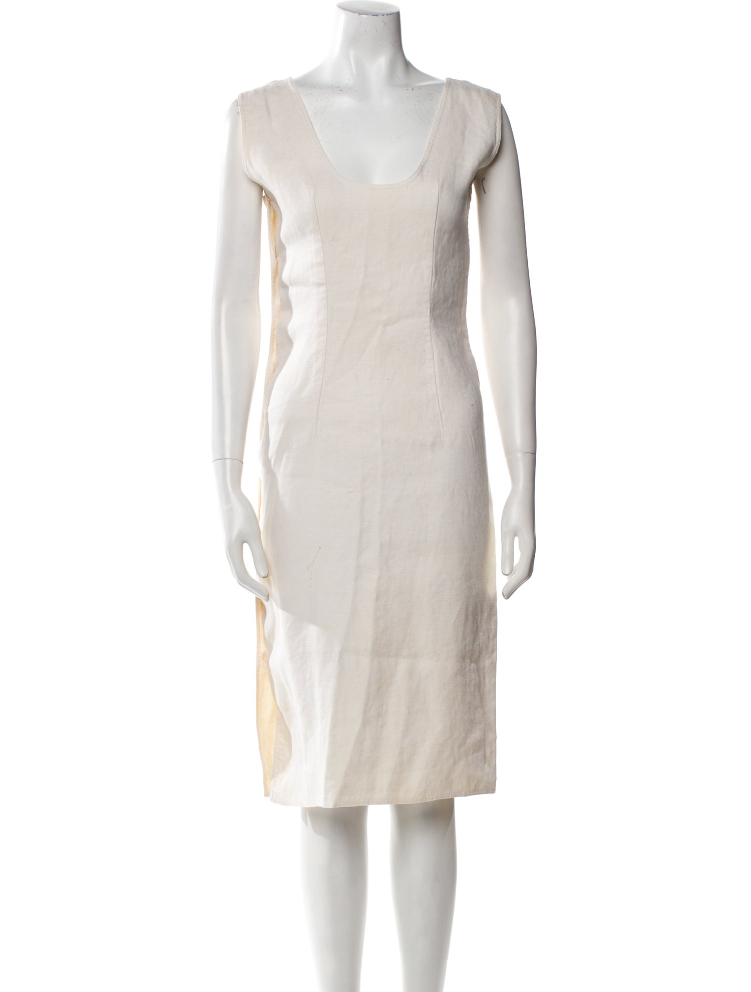 Valentino Linen Midi Length Dress