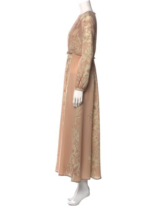 Valentino Virgin Wool Long Dress