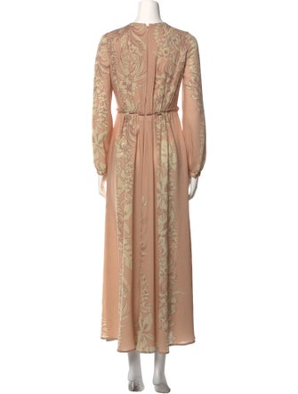 Valentino Virgin Wool Long Dress