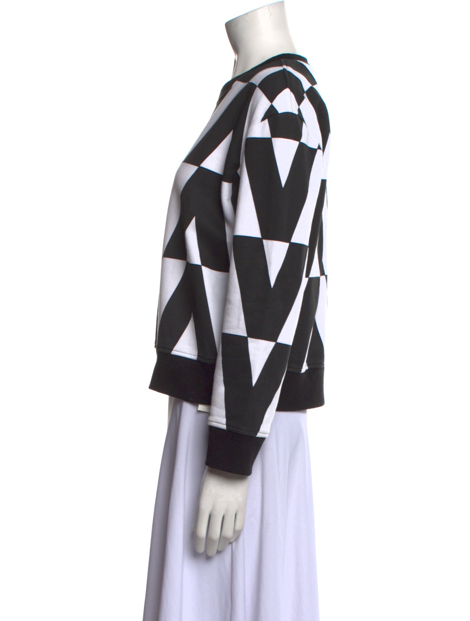 Valentino Printed Crew Neck Sweatshirt