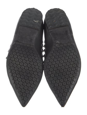 Valentino Rockstud Accents Leather Flats