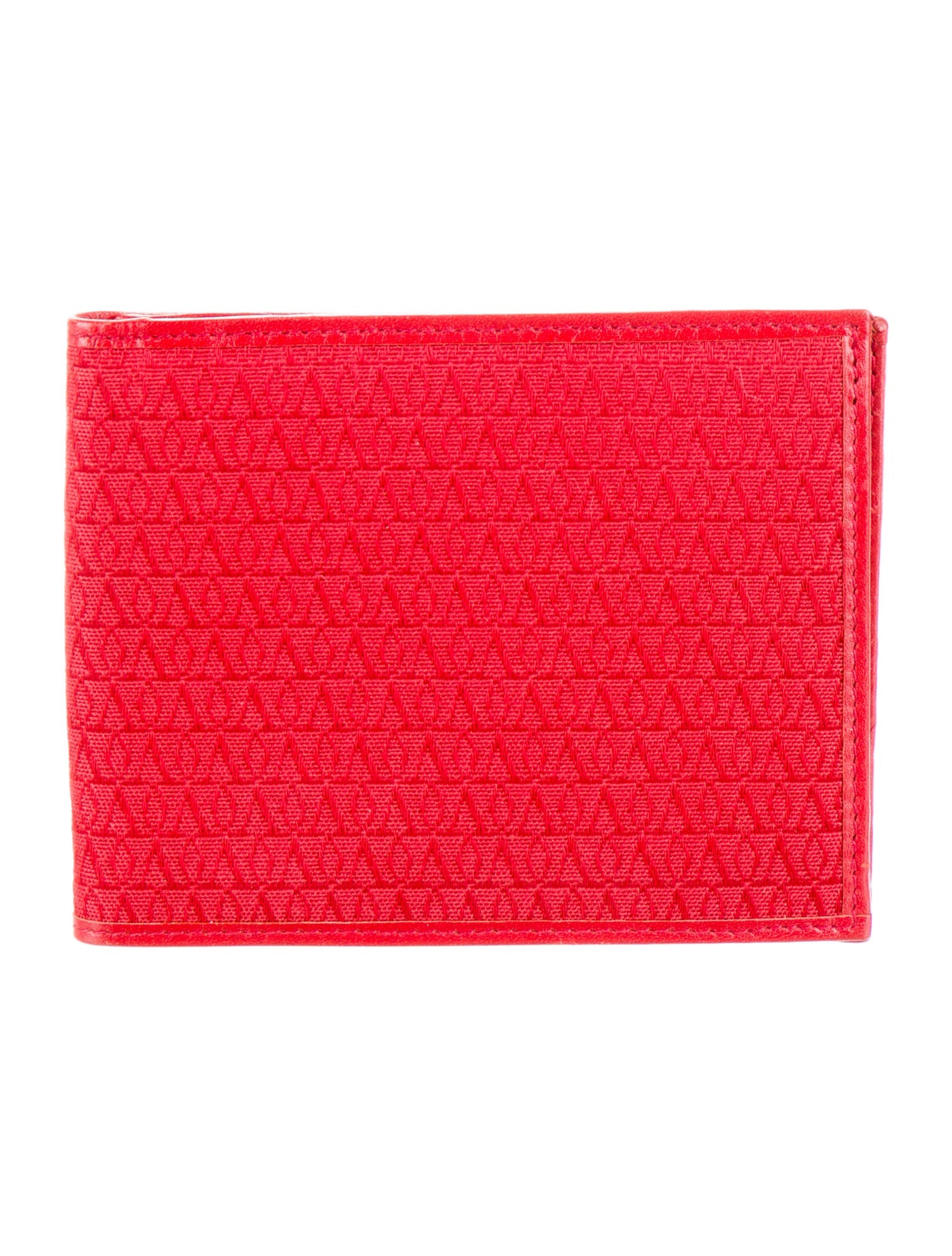 Valentino Garavani Atelier Vintage Canvas Wallet
