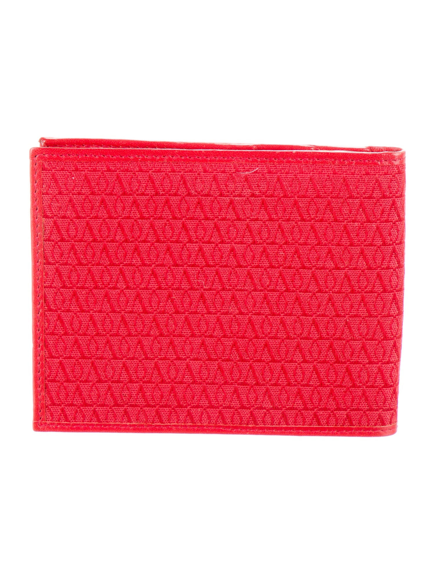 Valentino Garavani Atelier Vintage Canvas Wallet