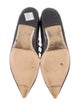 Valentino Rockstud Accents Leather Ballet Flats