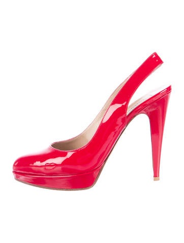 Valentino Patent Leather Platform Pumps