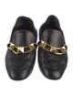 Valentino Rockstud Accents Leather Loafers