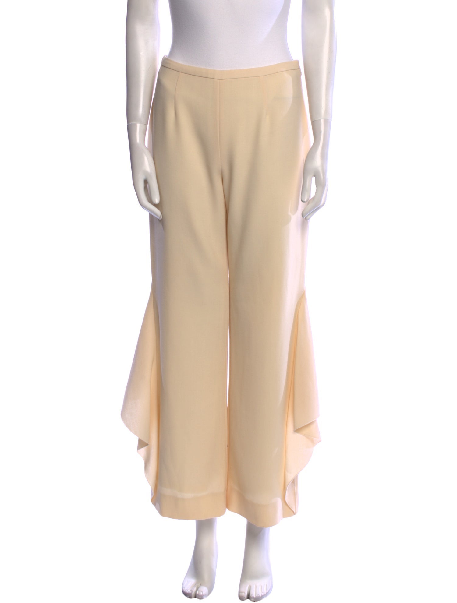 Valentino Silk Wide Leg Pants
