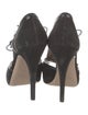 Valentino Suede T-Strap Pumps