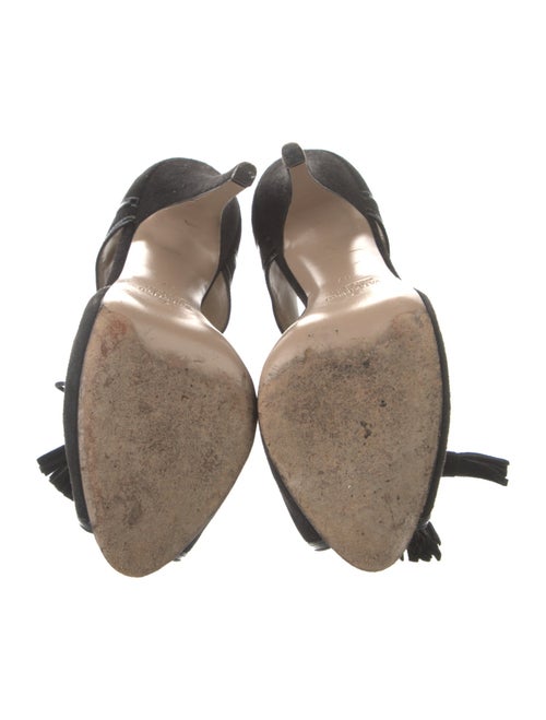 Valentino Suede T-Strap Pumps