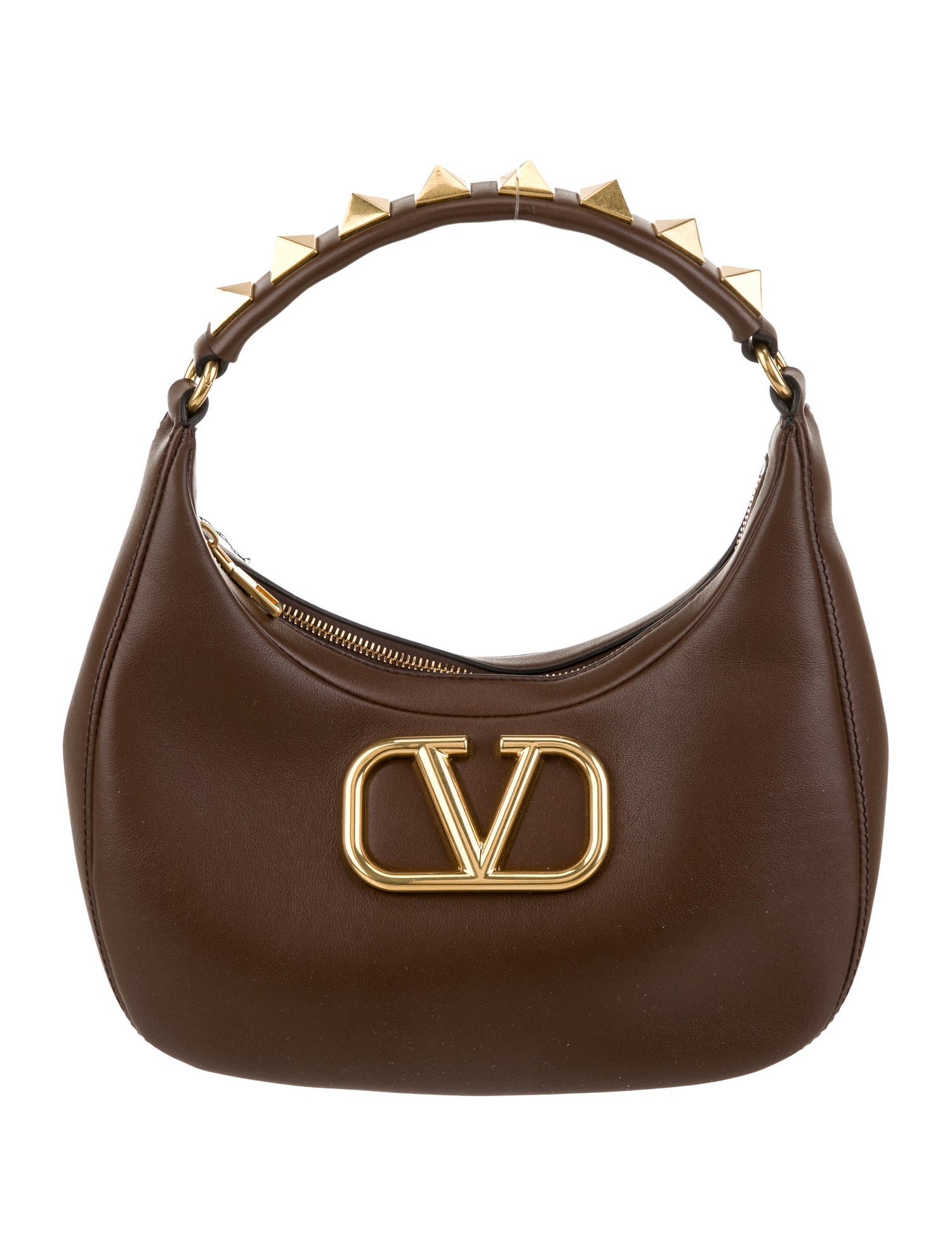 Valentino Leather Stud Sign