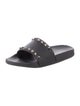 Valentino Rockstud Accents Rubber Slides