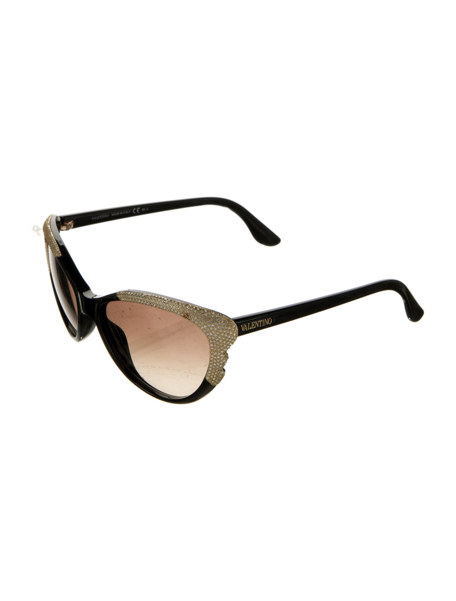 Valentino Rockstud Accents Cat-Eye Sunglasses