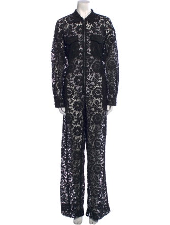 Valentino Lace Pattern Jumpsuit