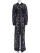 Valentino Lace Pattern Jumpsuit
