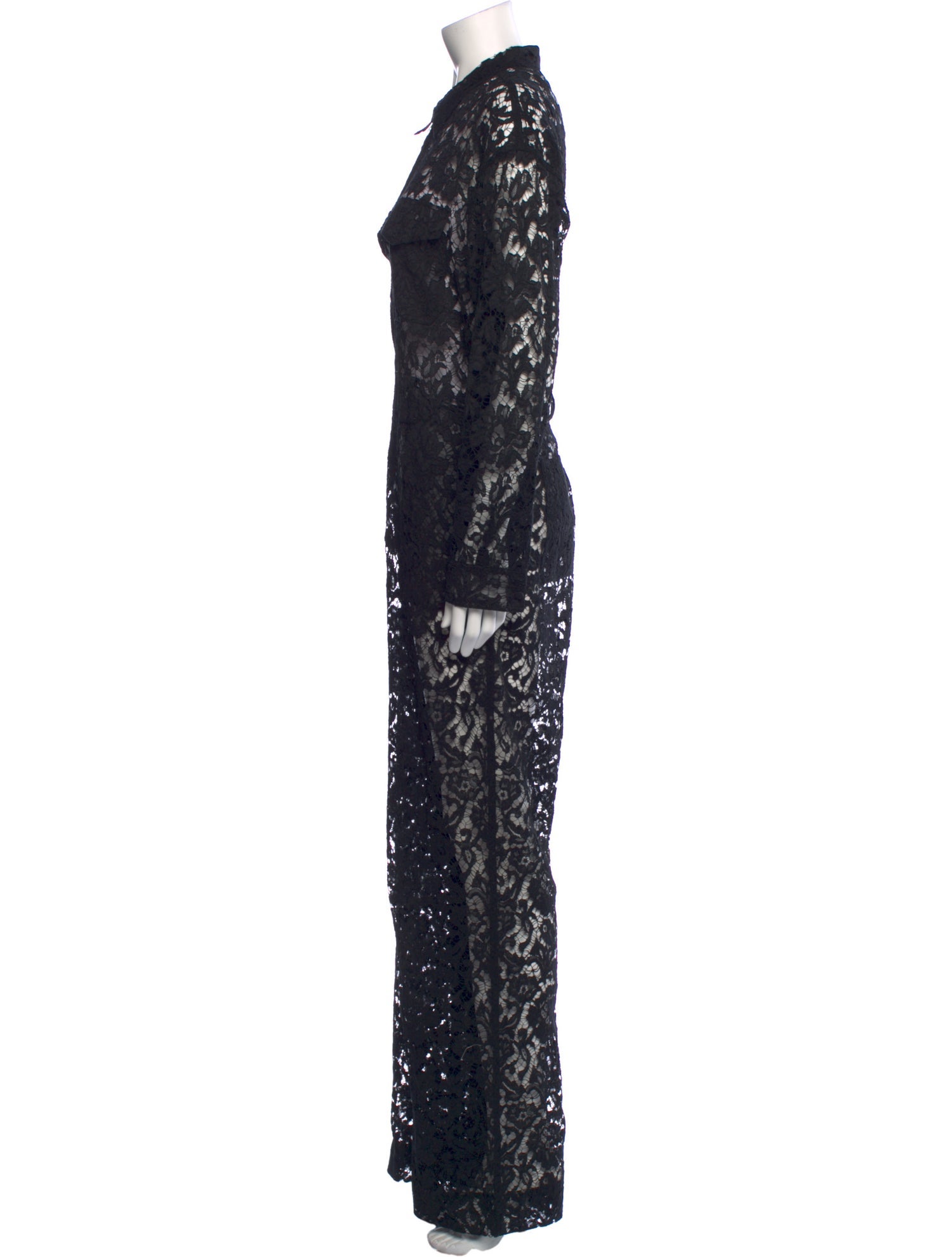 Valentino Lace Pattern Jumpsuit