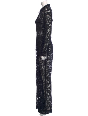 Valentino Lace Pattern Jumpsuit