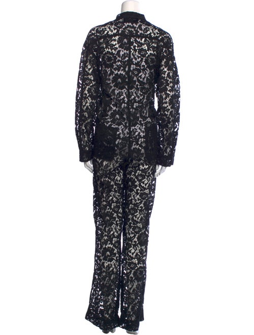 Valentino Lace Pattern Jumpsuit