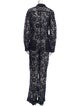 Valentino Lace Pattern Jumpsuit