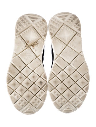 Valentino Rockstud Accents Printed Sock Sneakers