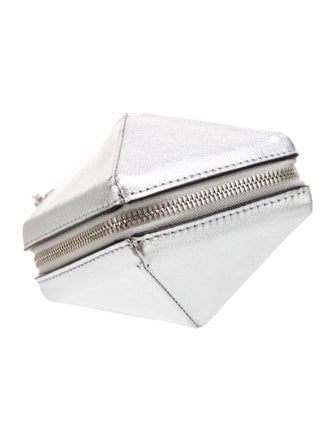 Valentino Rockstud Accents Leather Wristlet