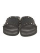 Valentino Rockstud Accents Rubber Slides