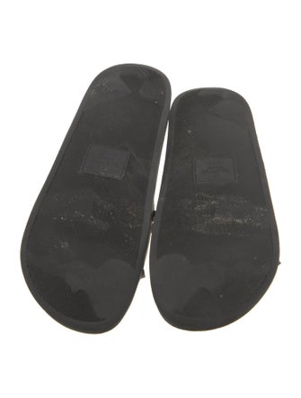 Valentino Rockstud Accents Rubber Slides