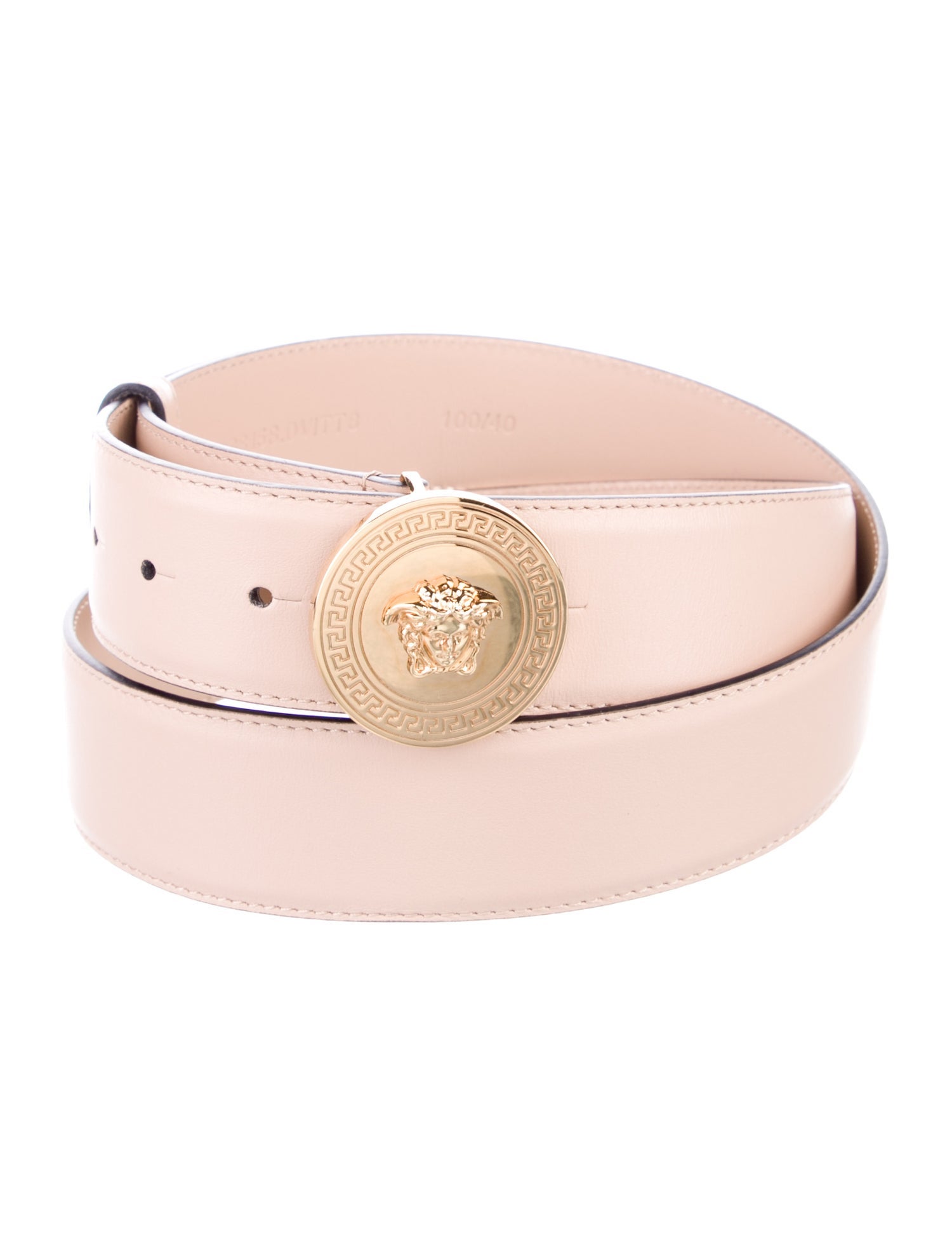 Valentino Medusa Insignia Leather Belt