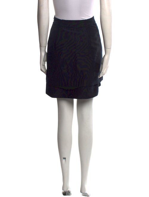 Valentino Braided Accents Mini Skirt