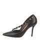 Valentino Rockstud Accents Leather D'Orsay Pumps