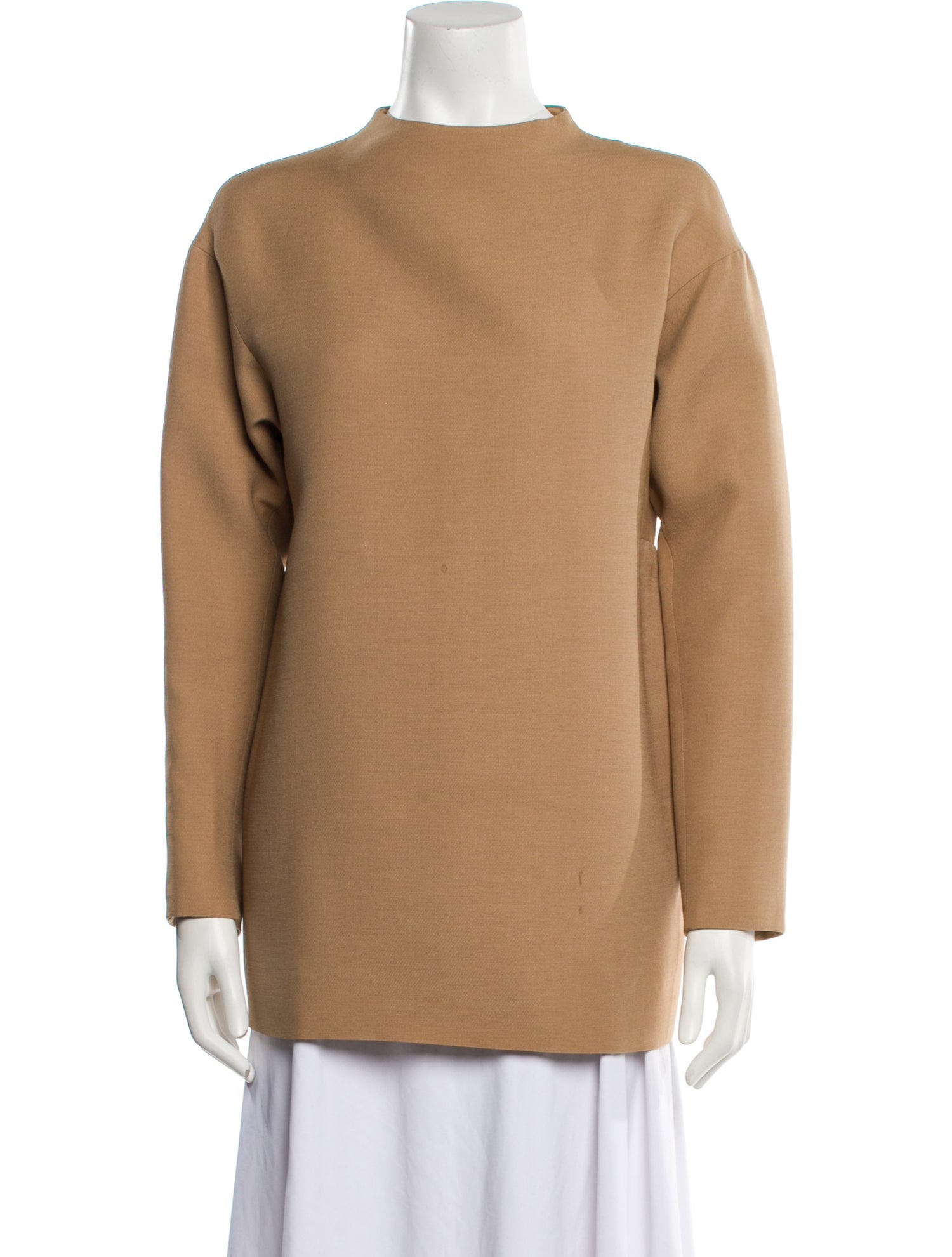 Valentino Wool Mock Neck Sweatshirt