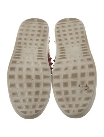 Valentino Rockstud Accents Leather Mules