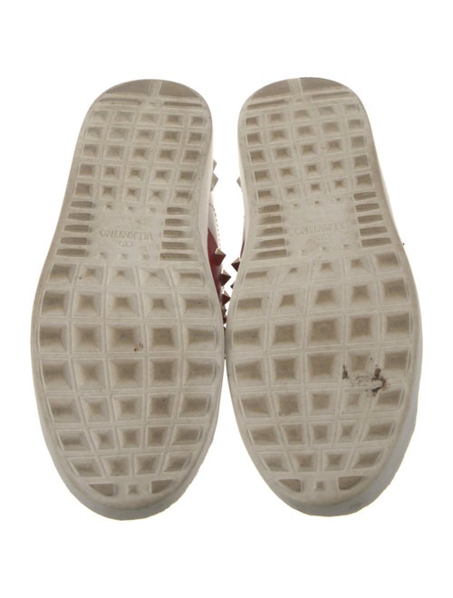 Valentino Rockstud Accents Leather Mules