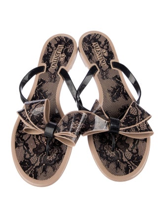 Valentino Rubber Slides