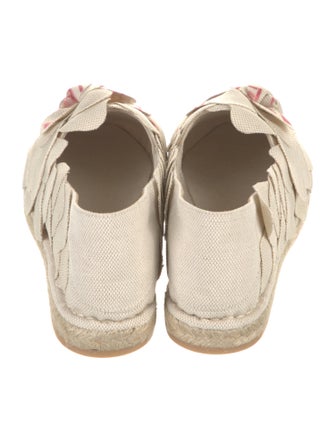 Valentino Canvas Floral Print Espadrilles