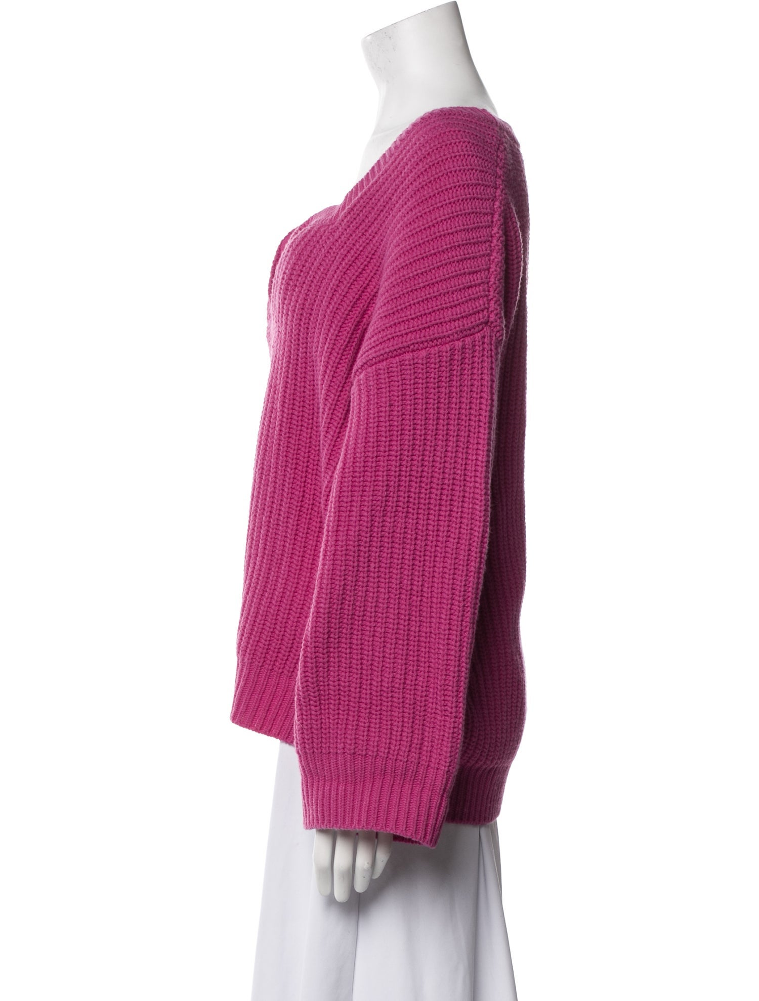 Valentino Virgin Wool V-Neck Sweater