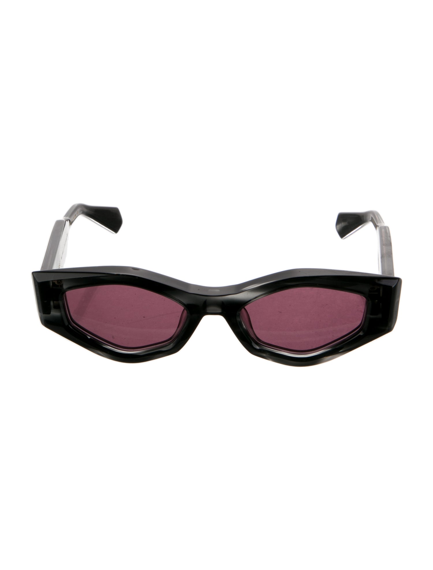Valentino Rockstud Accents Wayfarer Sunglasses