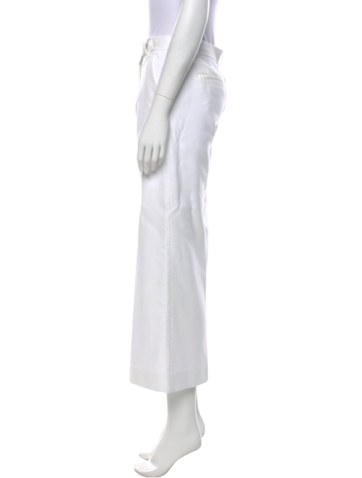 Valentino Mid-Rise Wide Leg Jeans