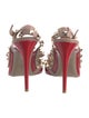 Valentino Rockstud Accents Patent Leather T-Strap Pumps