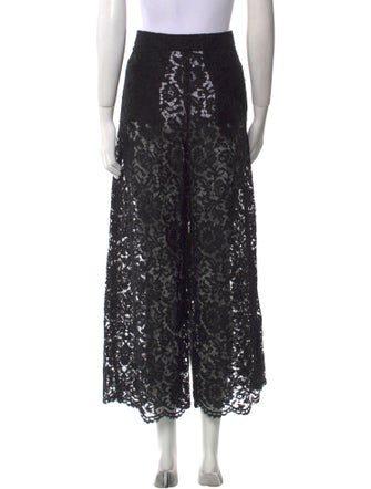 Valentino Lace Wide Leg Pants