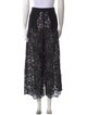 Valentino Lace Wide Leg Pants